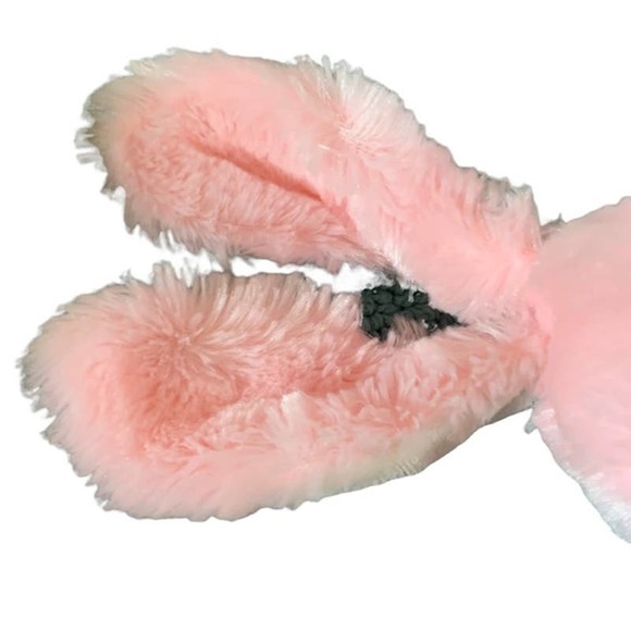 Enchanting Kellytoy Easter Bunny: Adorable Floral Bow & Carrot Feet - Picture 5 of 9